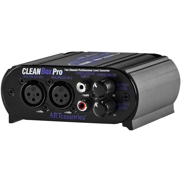 Main product image for ART CLEANBoxPro Stereo Balanced/Unbalanced Converter 245-868